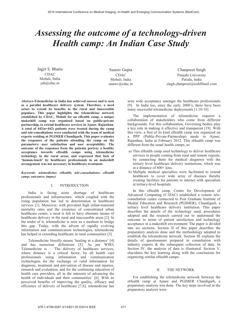 indian camp analysis