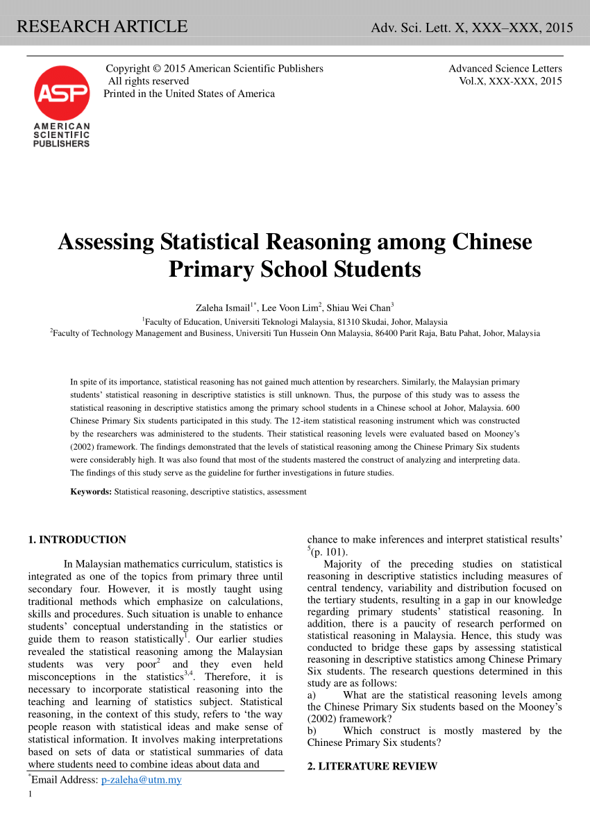 pdf-assessing-statistical-reasoning-among-chinese-primary-school-students