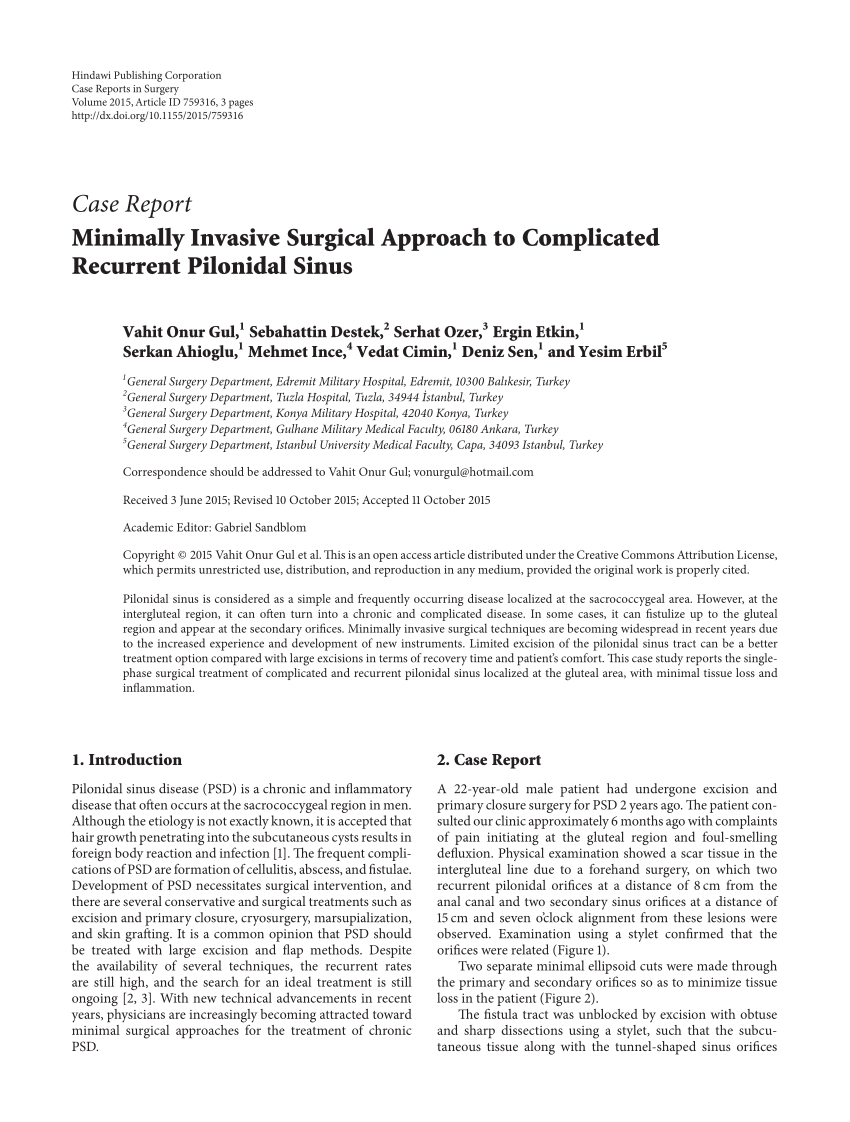 Pilonidal Cystectomy Technique: Approach Considerations, Simple Cystectomy,  Techniques for Complicated or Recurrent Disease