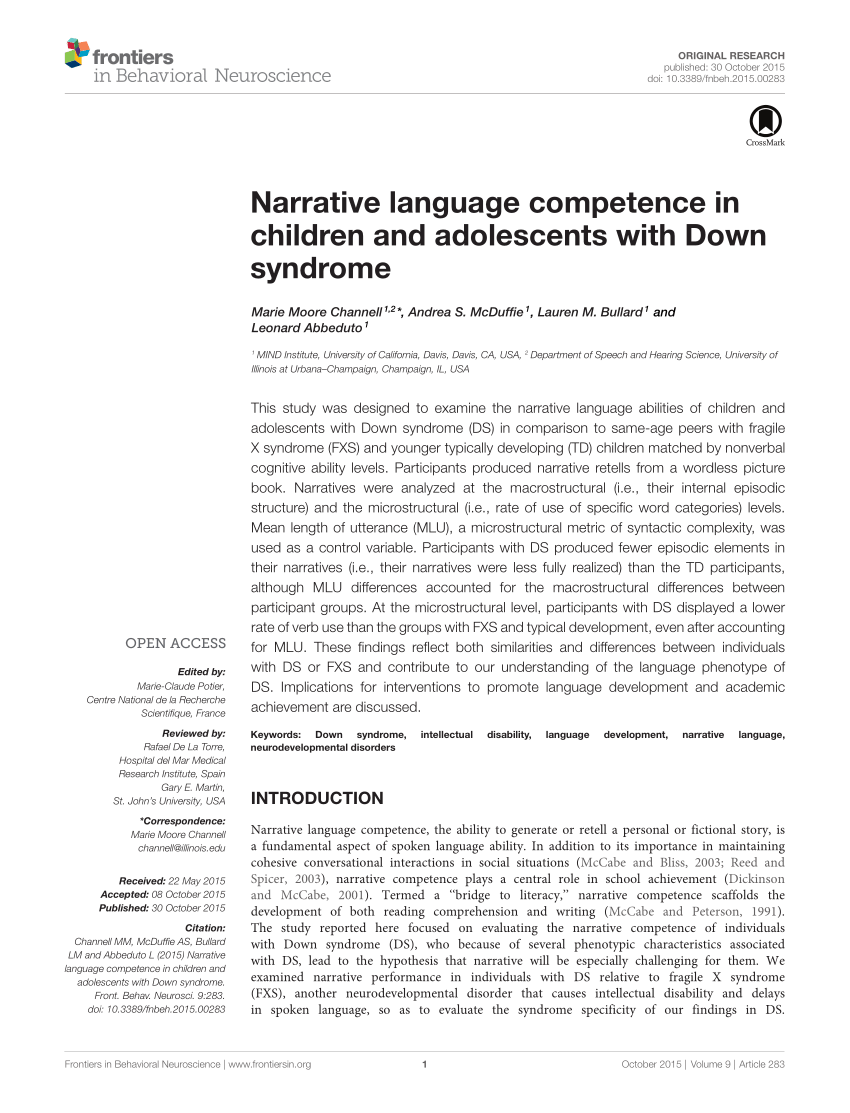 Language Competence Of Children From Low Ses