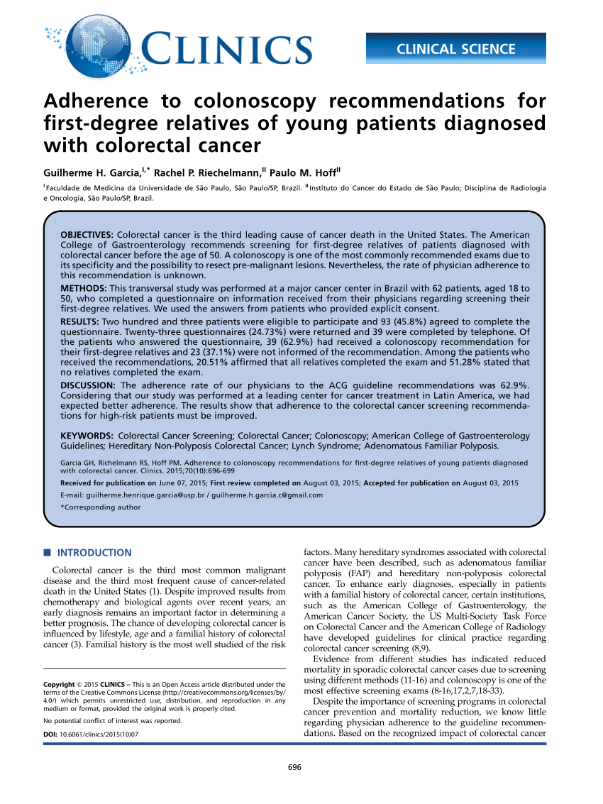 pdf-adherence-to-colonoscopy-recommendations-for-first-degree