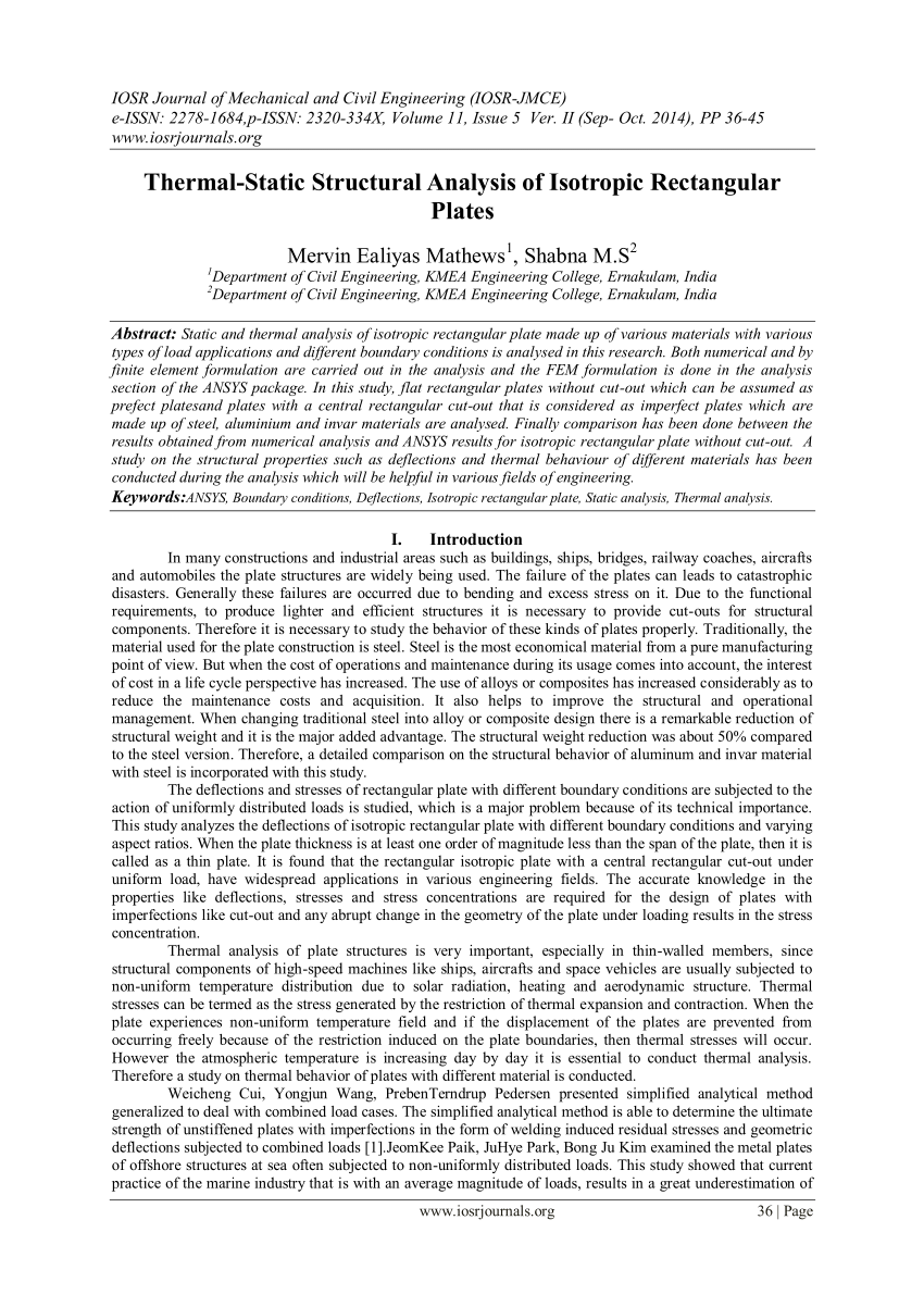 static structural analysis examples