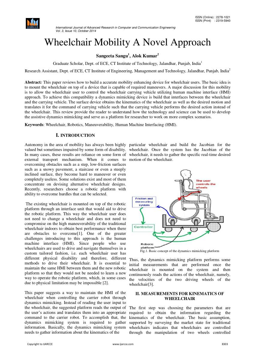 Design and implementation of a test setup for electric mobility scooter for  the disabled - Ramazan Akkaya, Fatih Alpaslan Kazan, 2019