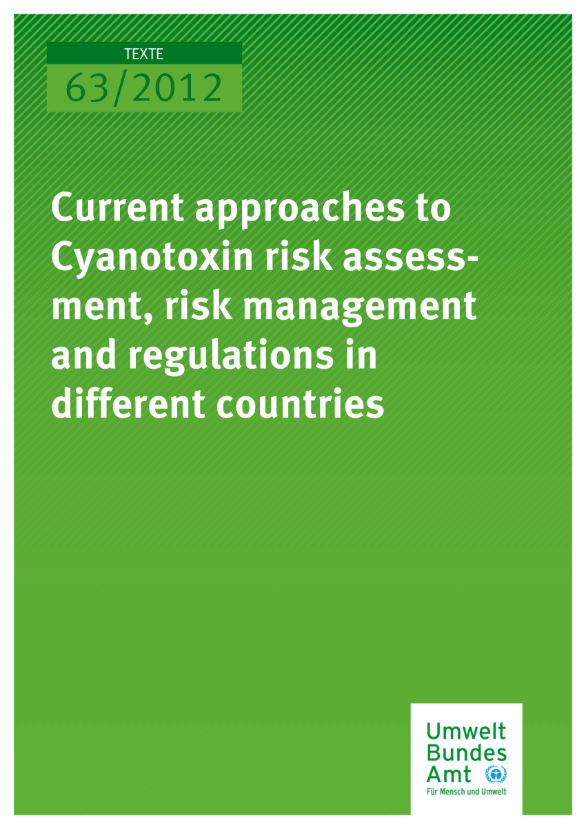 PDF) Germany: approaches to assessing and managing the cyanotoxin risk