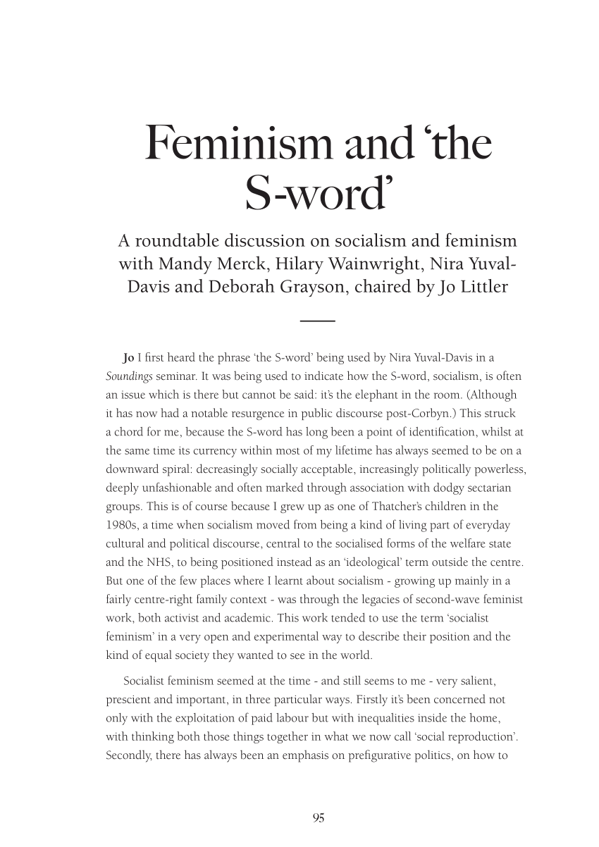 feminism dissertation pdf