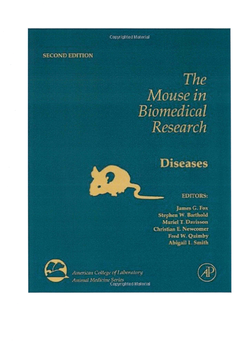 PDF) The Mouse in Biomedical Research Vol.3, 2nd edn