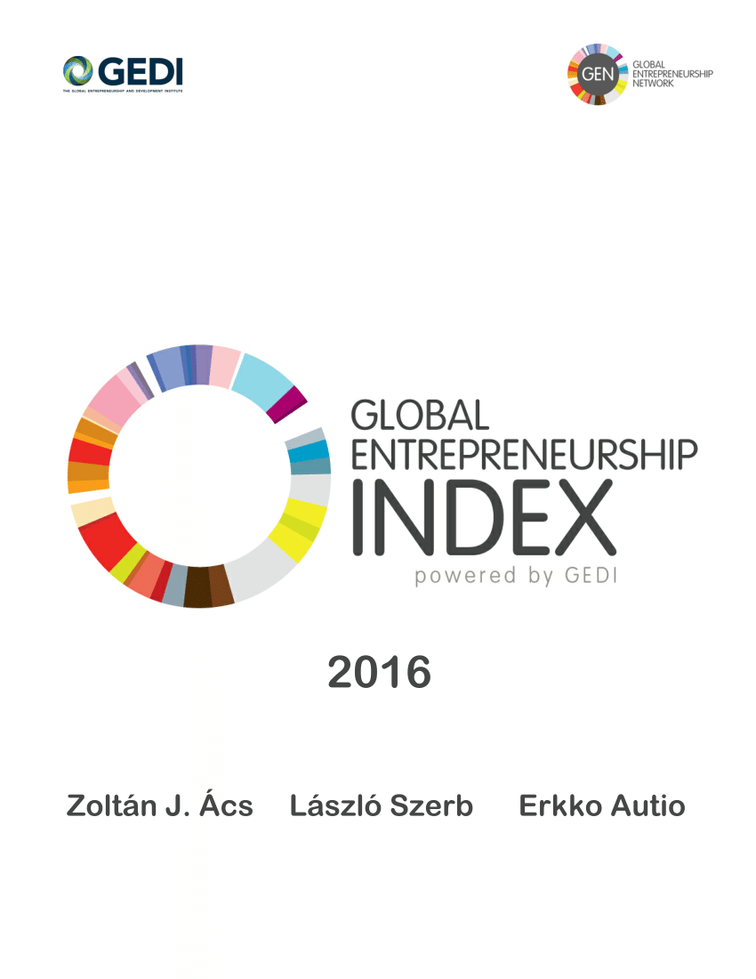 Global pdf. Global Entrepreneurship Index.