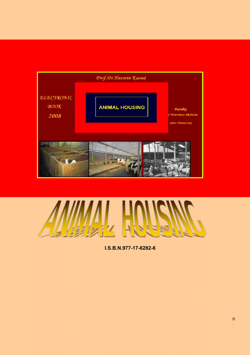 PDF) Animal Housing
