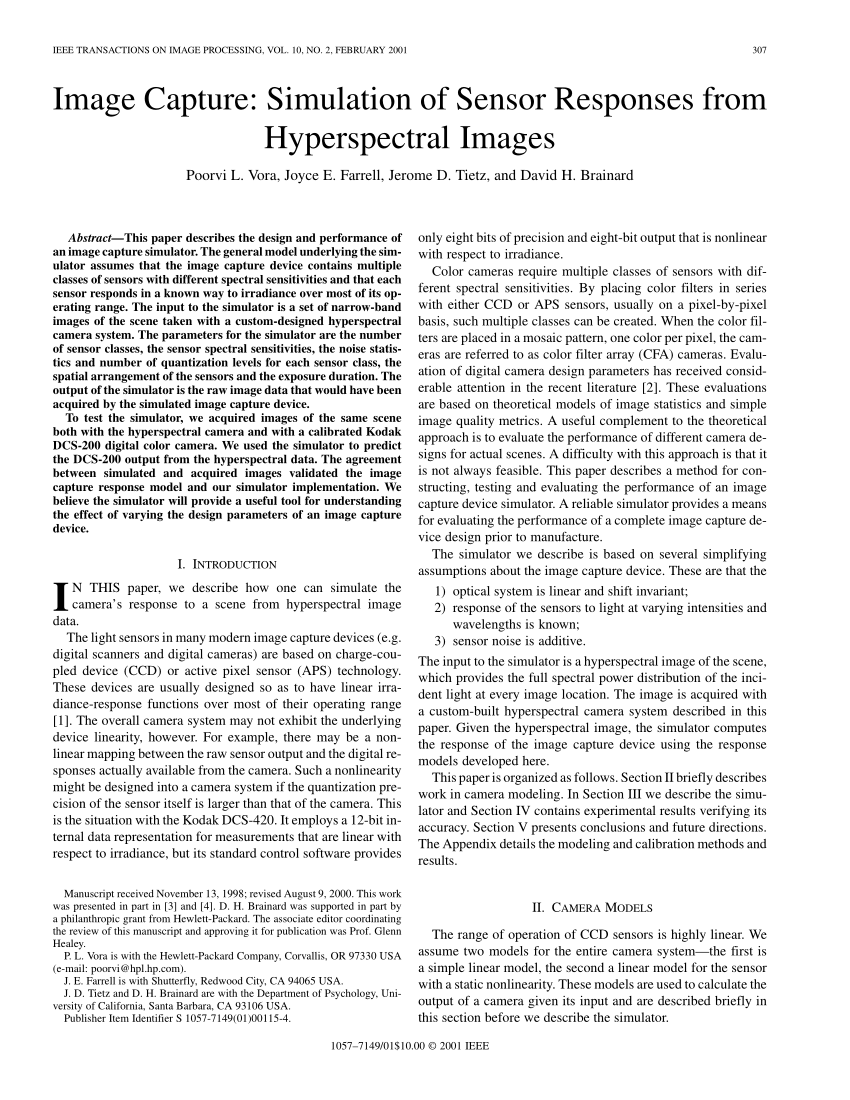 ieee research paper image processing