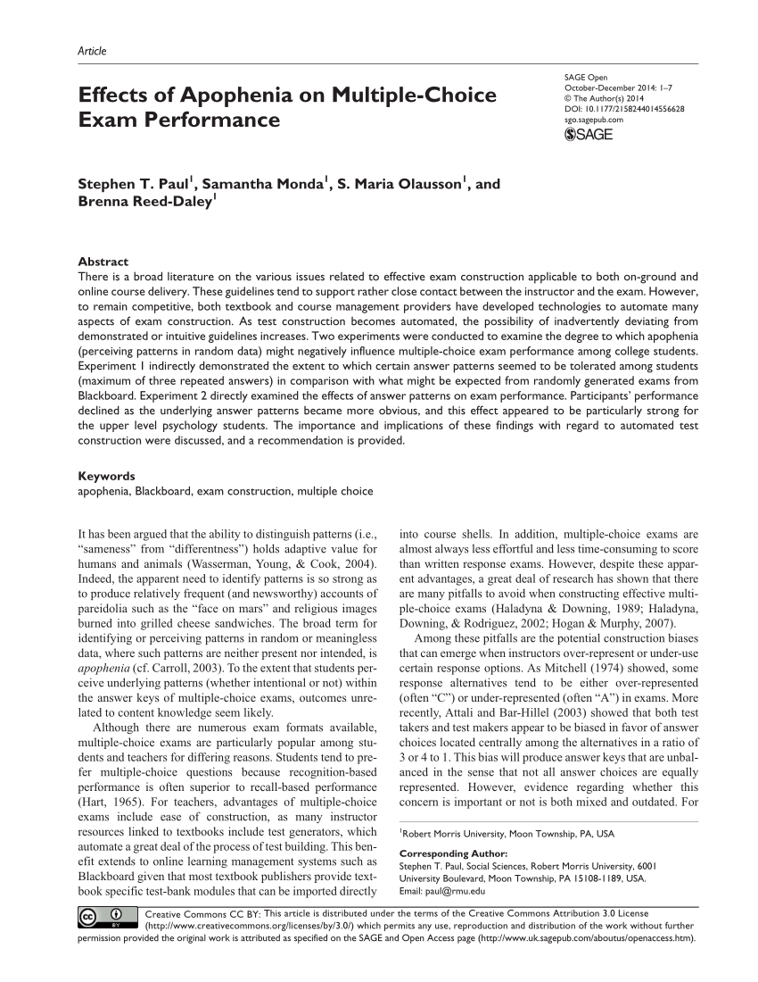 What is clinical 2025 apophenia