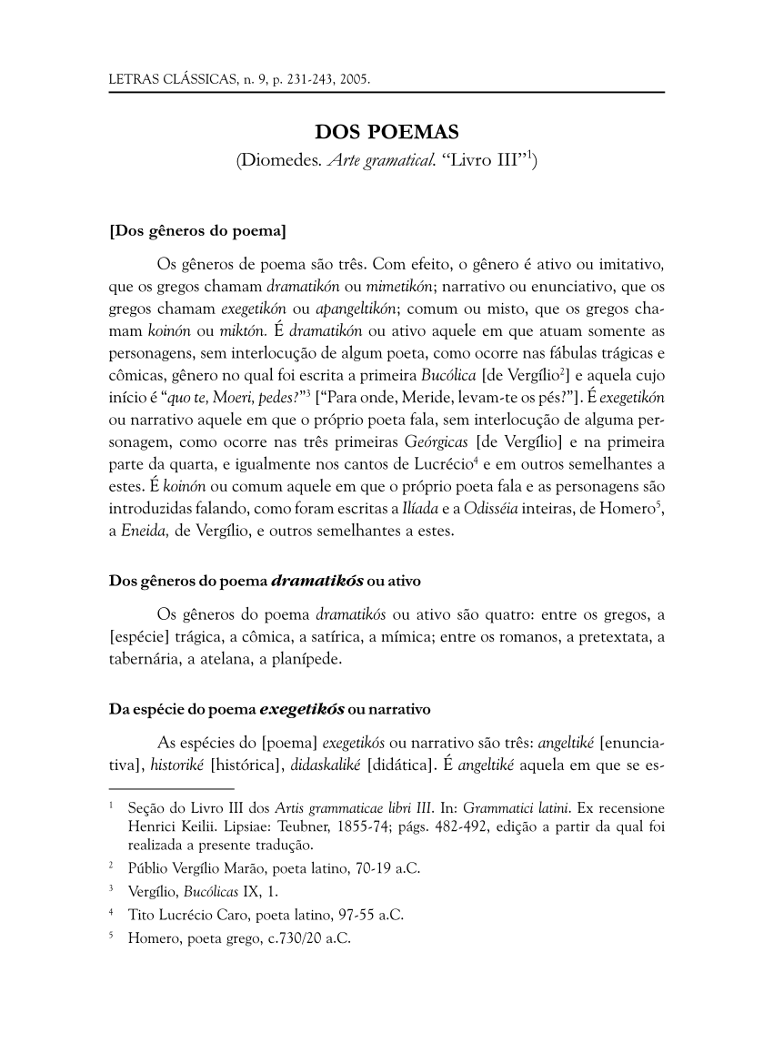 PDF) Elegias de Tibulo : tradução e comentário