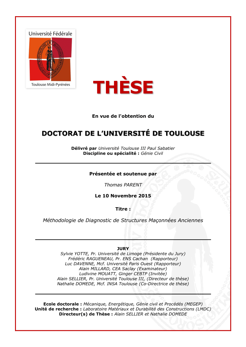 méthodologie thèse doctorat