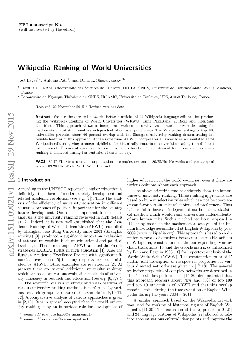 List of research universities in the United States - Wikipedia