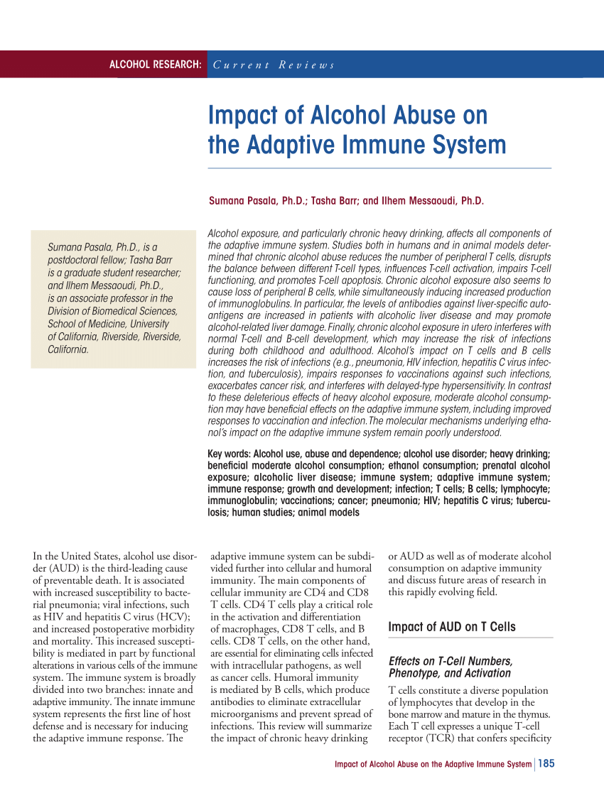research on alcohol abuse pdf