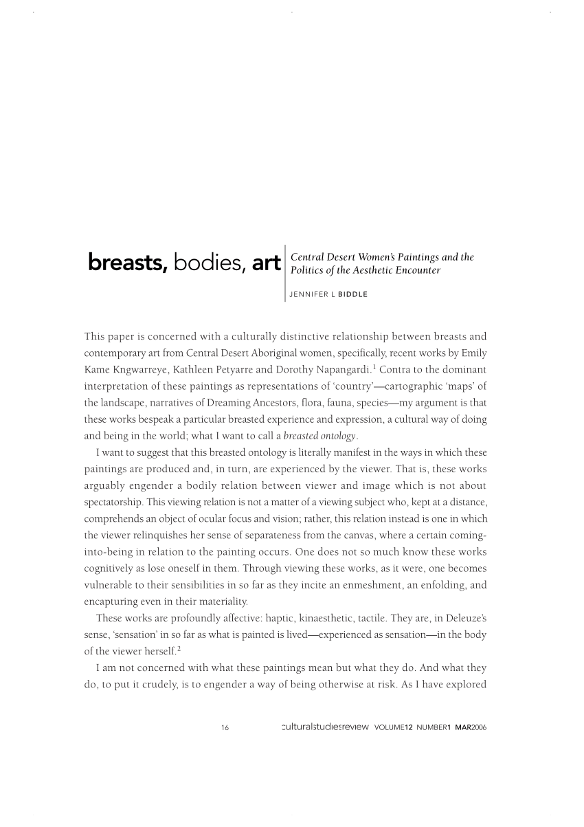 The Artists Depicting the Power and Strangeness of Breasts • T Australia