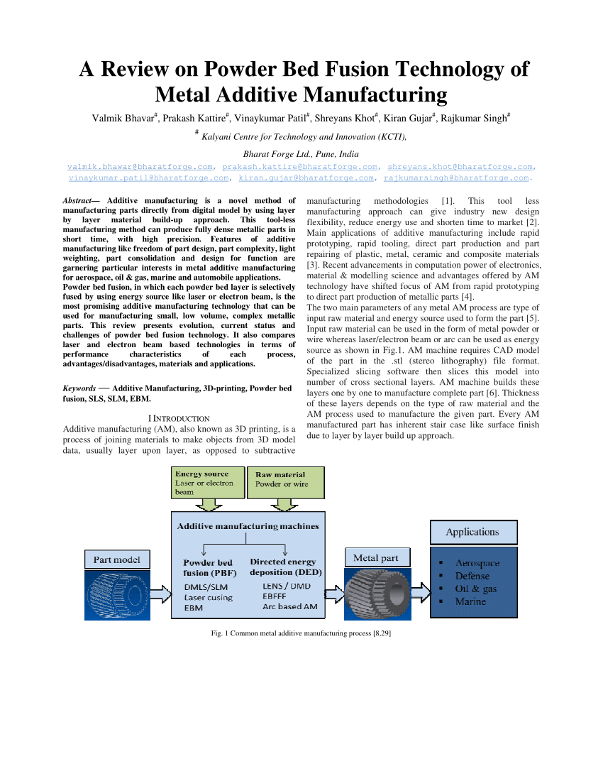 phd thesis on additive manufacturing