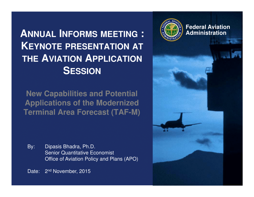 (PDF) 2015 INFORMS Annual Meeting Keynote Presentations