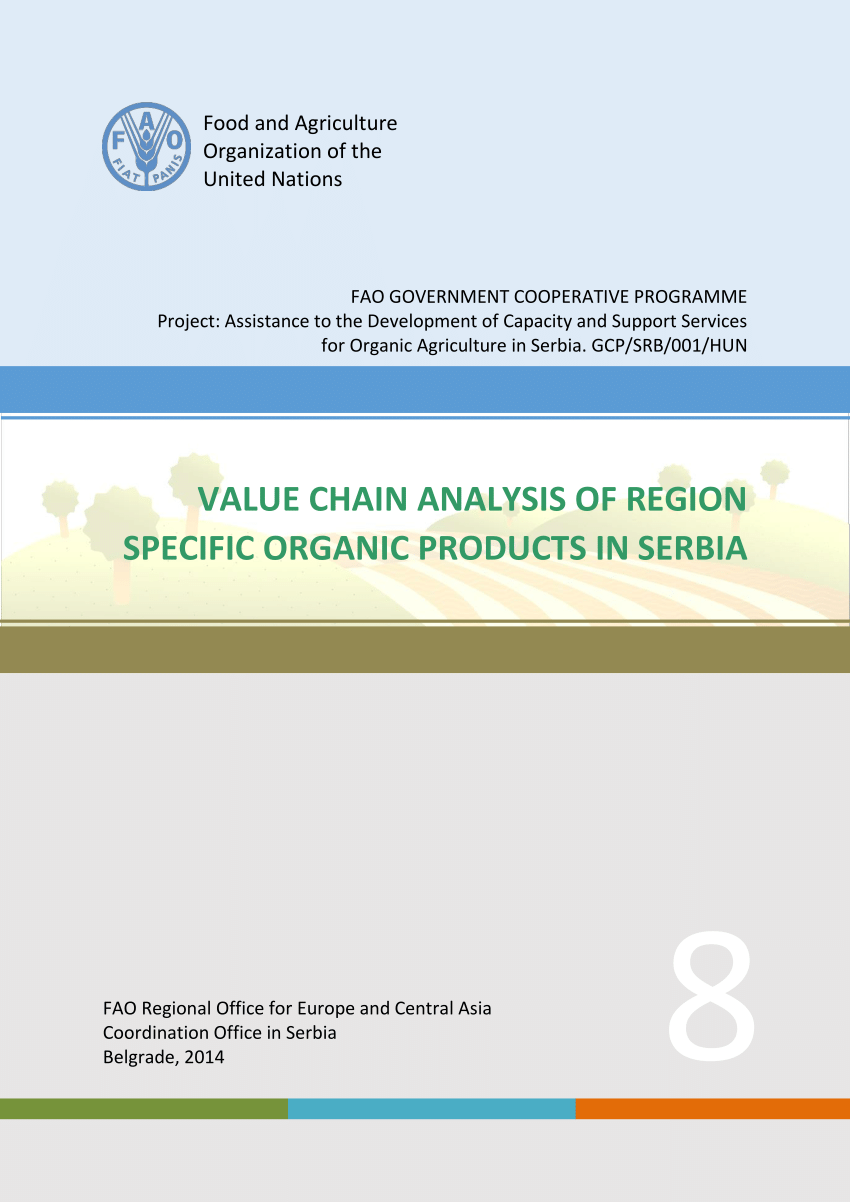 PDF) VALUE CHAIN ANALYSIS OF REGION SPECIFIC ORGANIC PRODUCTS IN ...