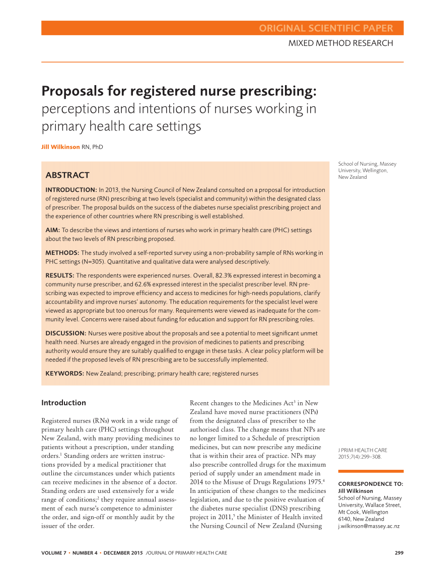 example of nursing research proposal abstract
