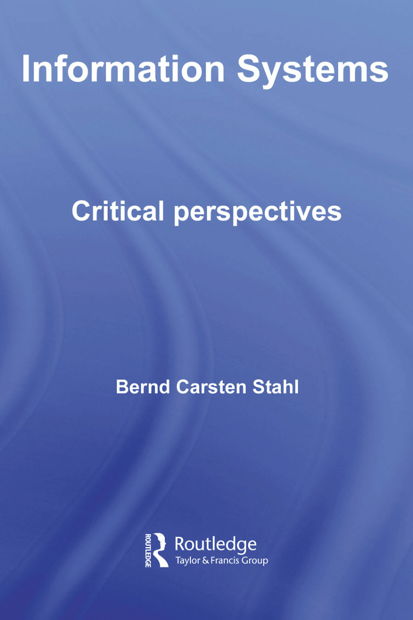 PDF) Information Systems: Critical Perspectives