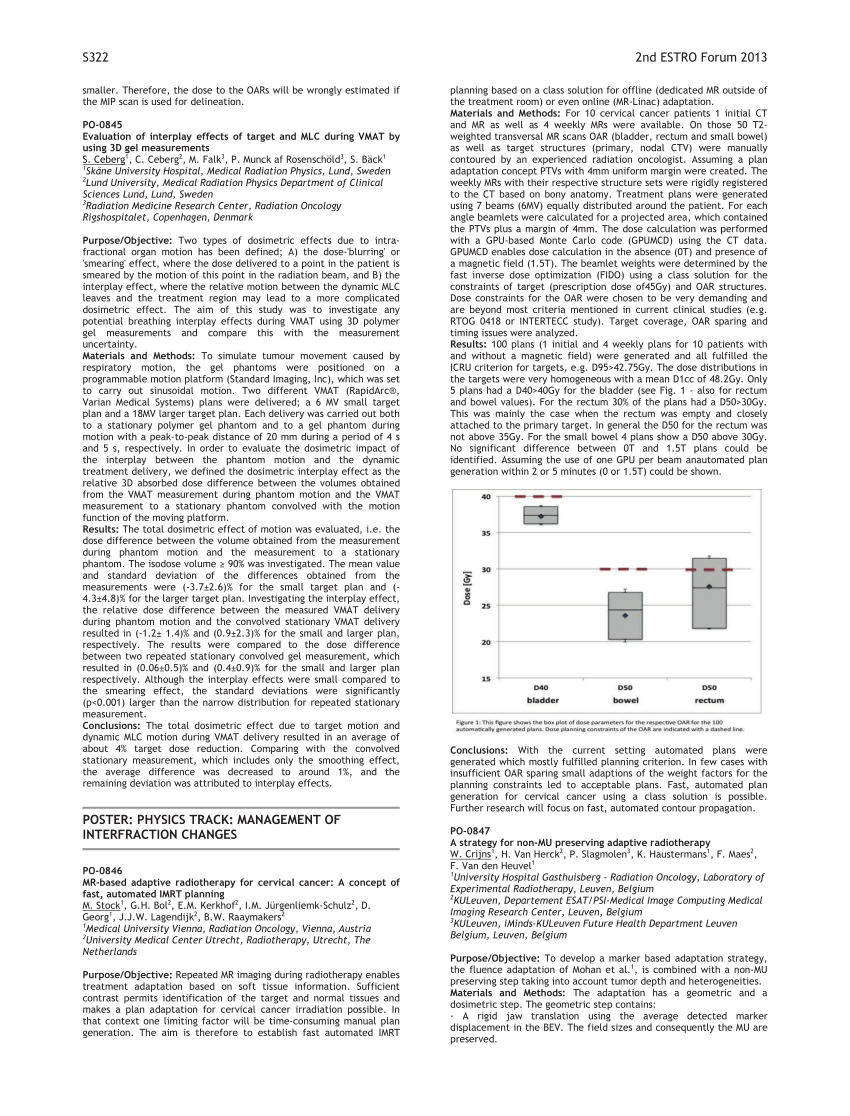 PDF) PO-0847: A strategy for non-MU preserving adaptive radiotherapy