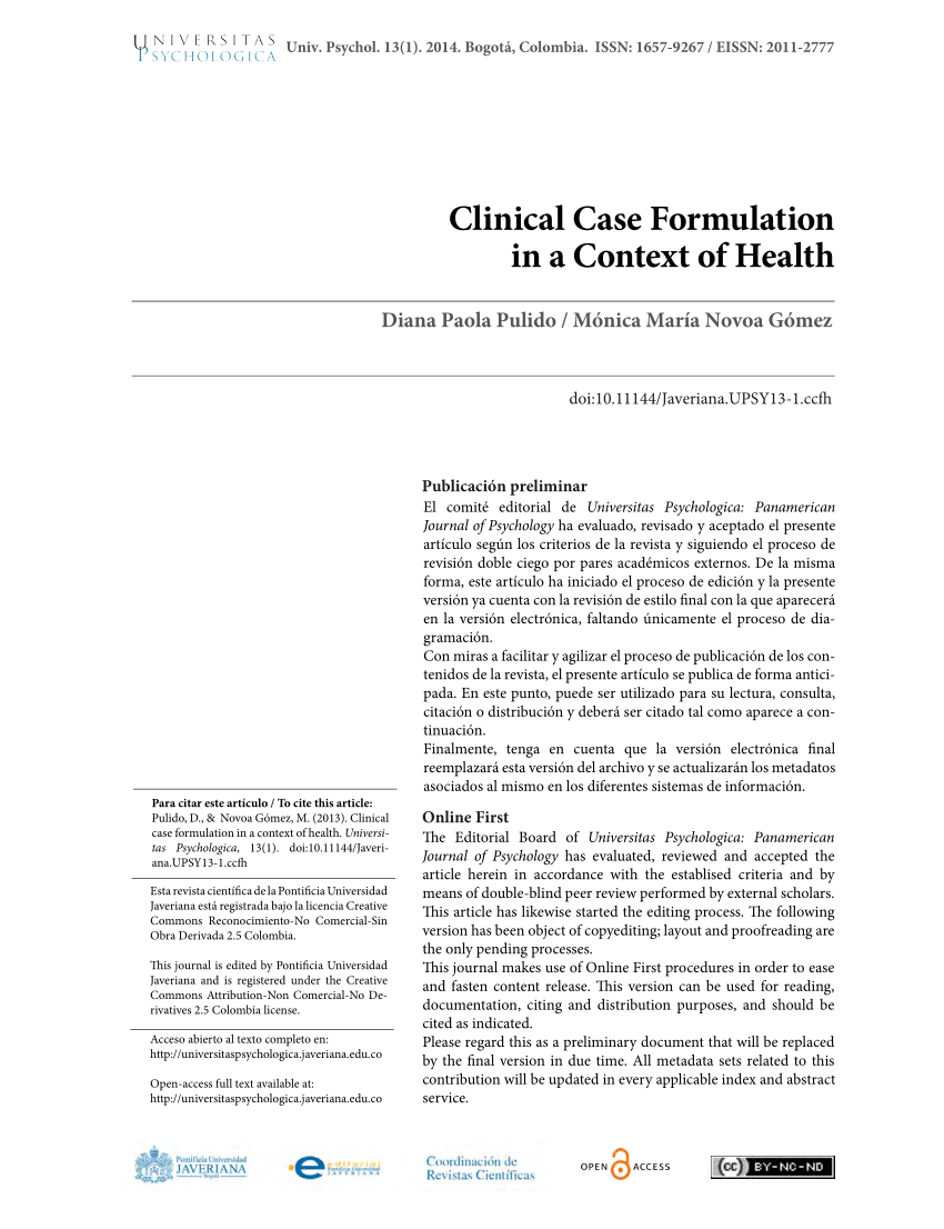 pdf-clinical-case-formulation-in-a-context-of-health