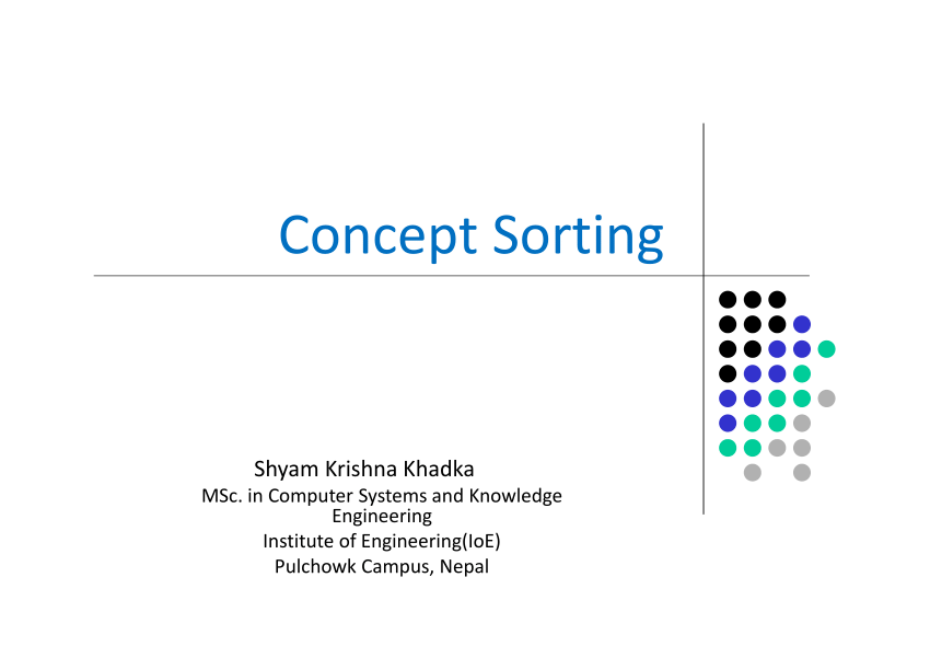 PDF) Concept Sorting