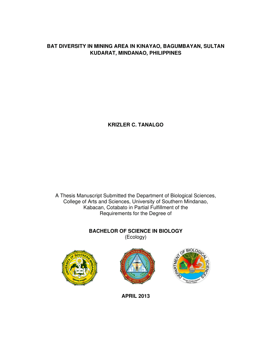 thesis title philippines