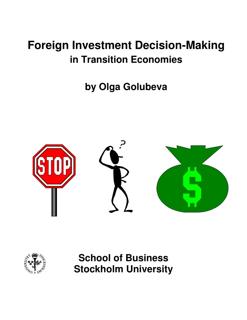 thesis on foreign investment