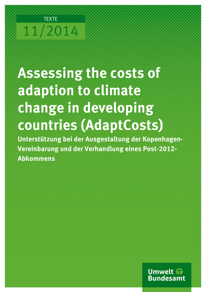 PDF) Assessing the costs of adaption to climate change in ...