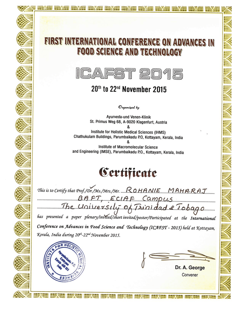 (PDF) Certificate of Participation