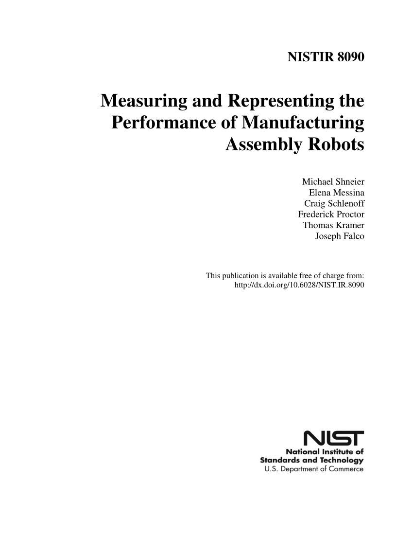 PDF) Measuring and Representing the Performance of Manufacturing ...