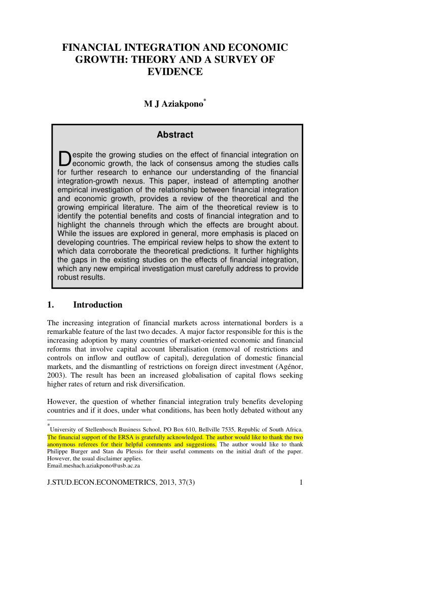 phd thesis financial integration