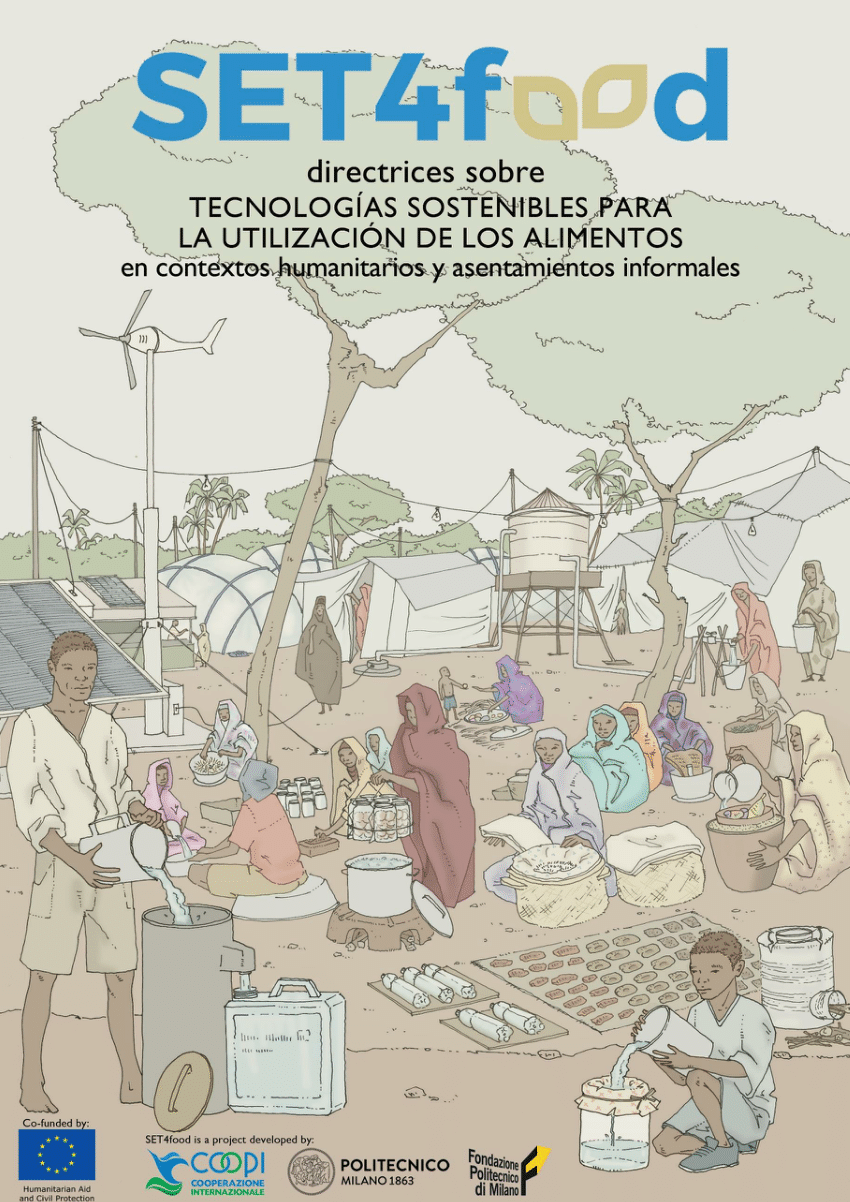 PDF) Directrices sobre tecnologías sostenibles para la utilización de los  alimentos en contextos humanitarios y asentamientos informales