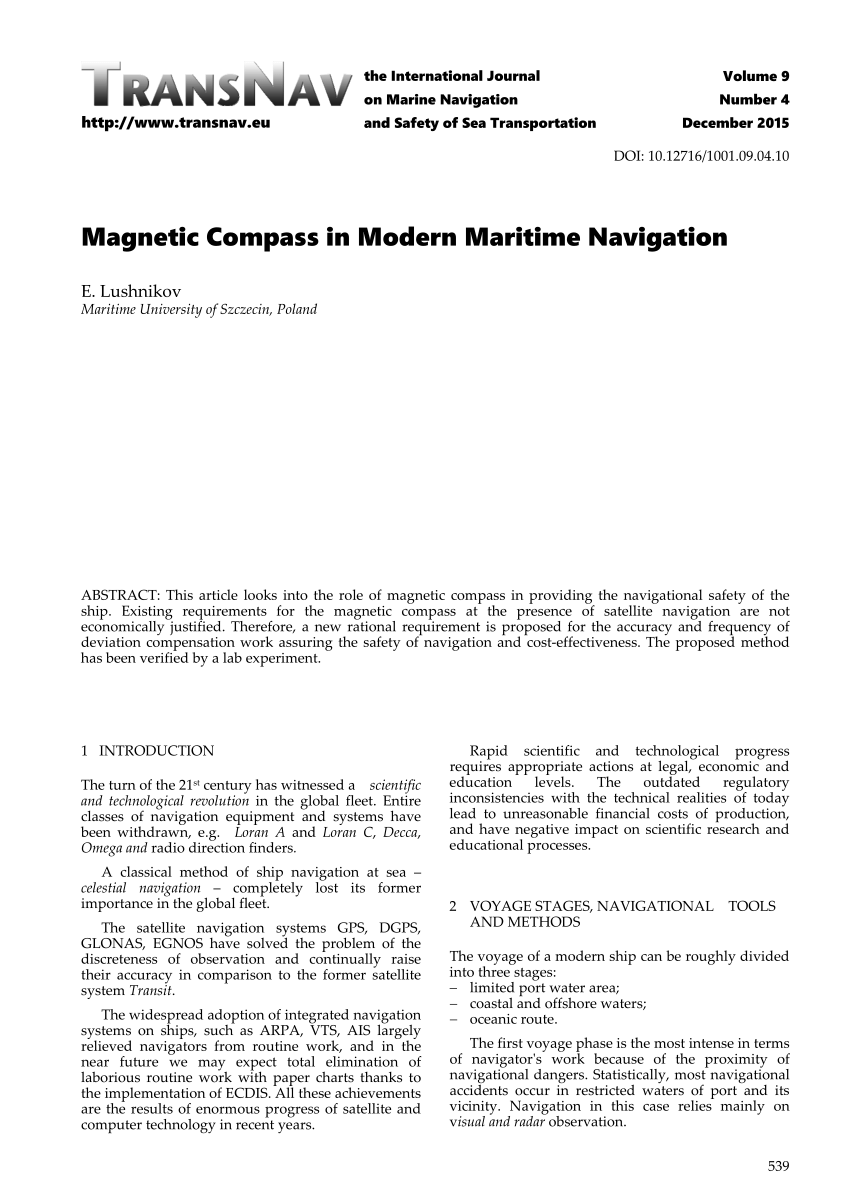 Understanding Ship Magnetic Compasses and Their Role in Navigation