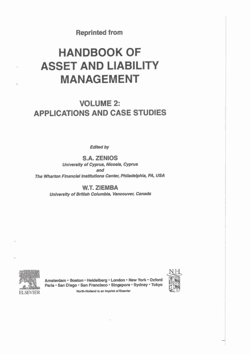 research paper on asset liability management