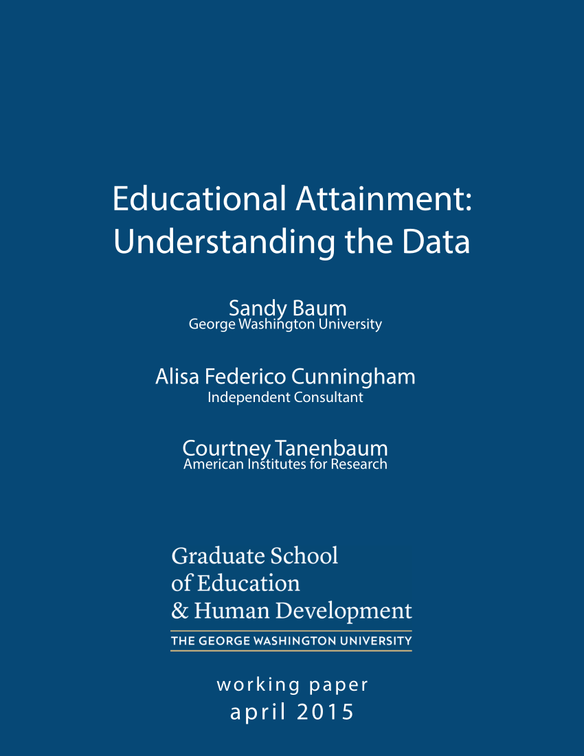 essay about educational attainment