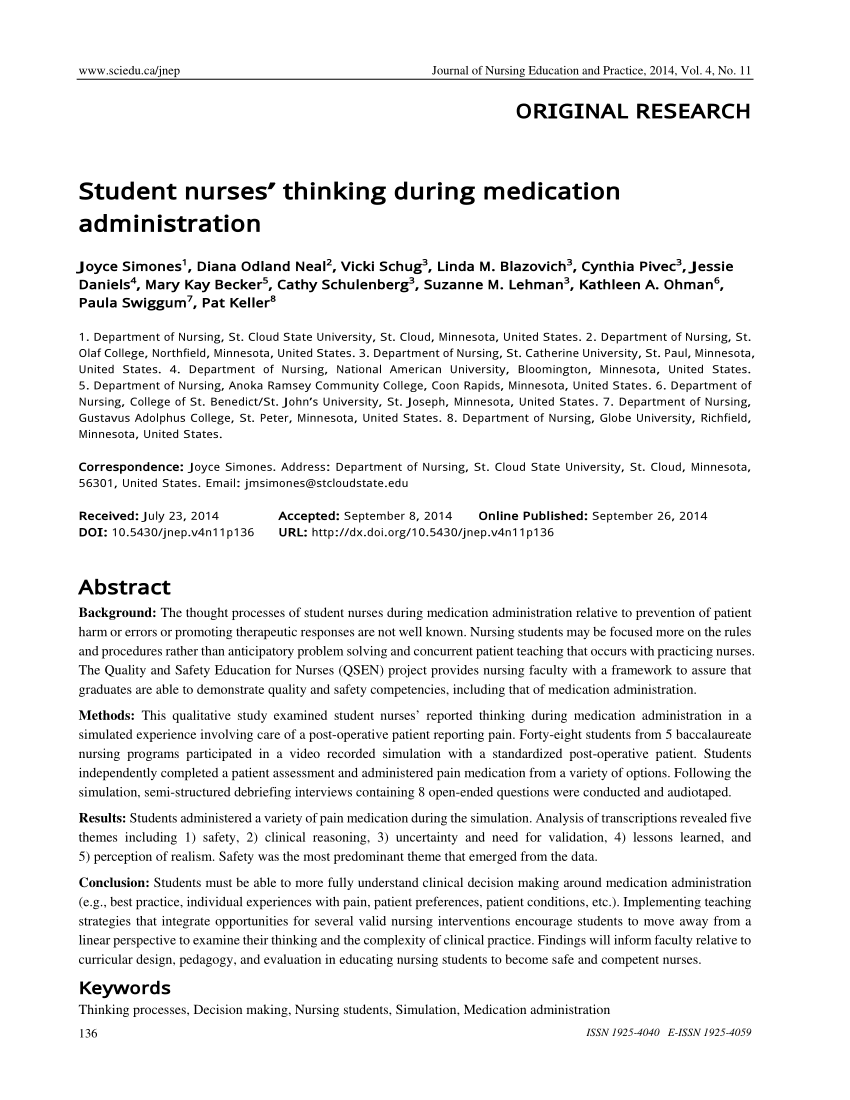 essay on medication