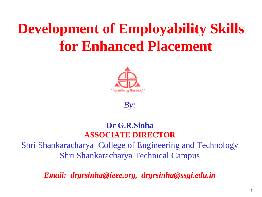 research paper on skill development for employability