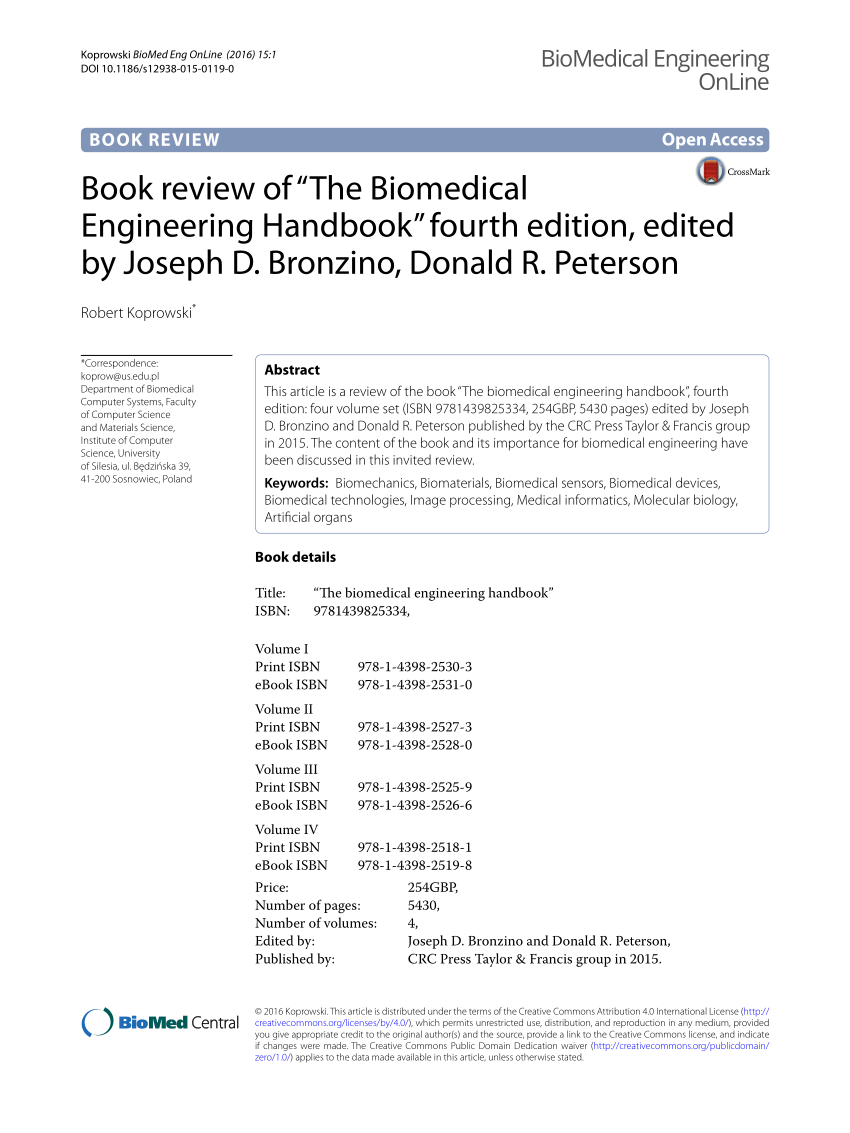 biomedical research book pdf