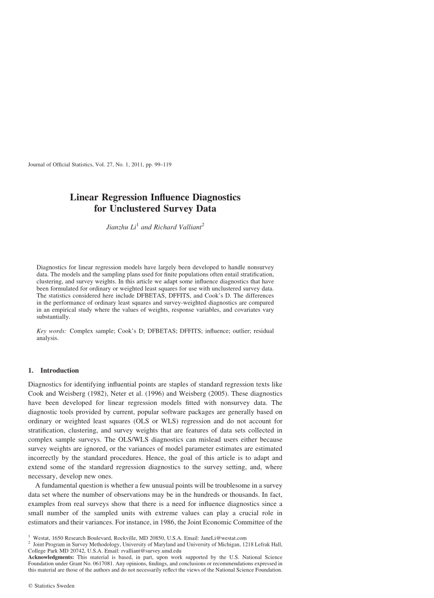 Examples Of Differing Weighted And Unweighted Estimates From A - examples of differing weighted and unweighted estimates from a sample survey