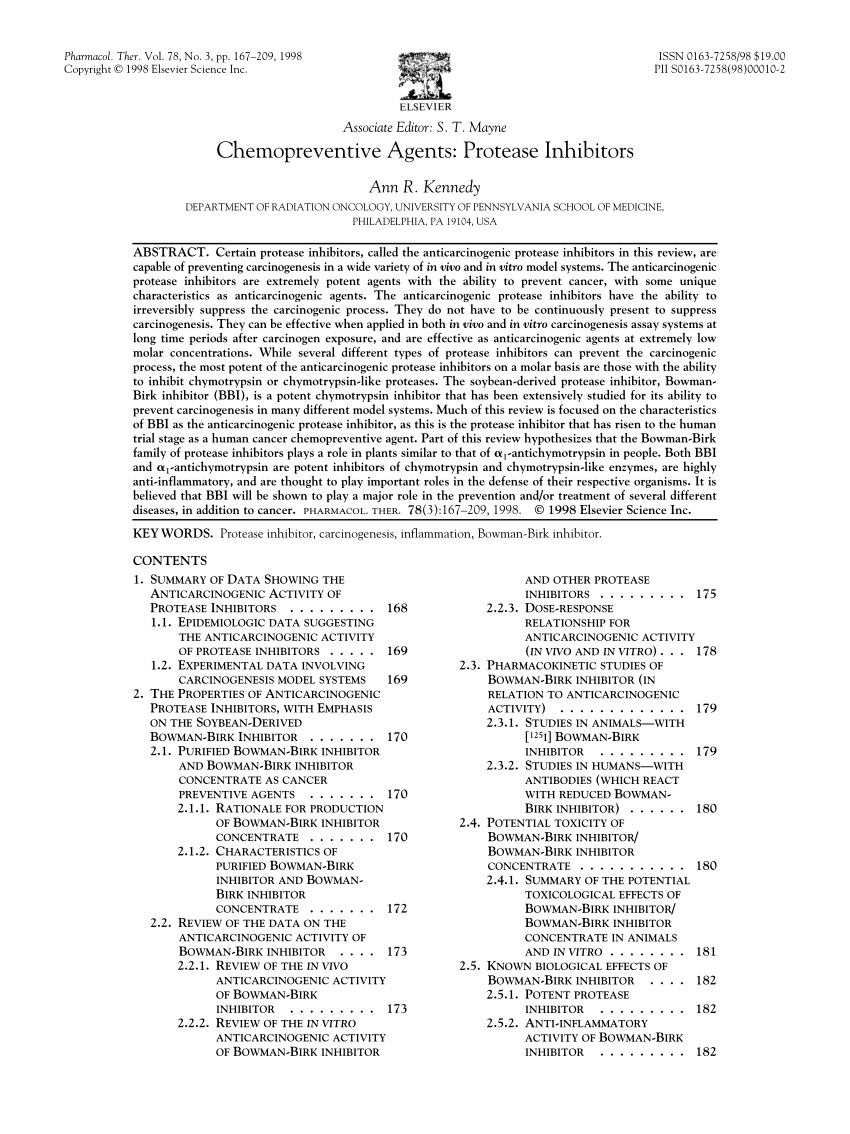 PDF) Protease Inhibitors