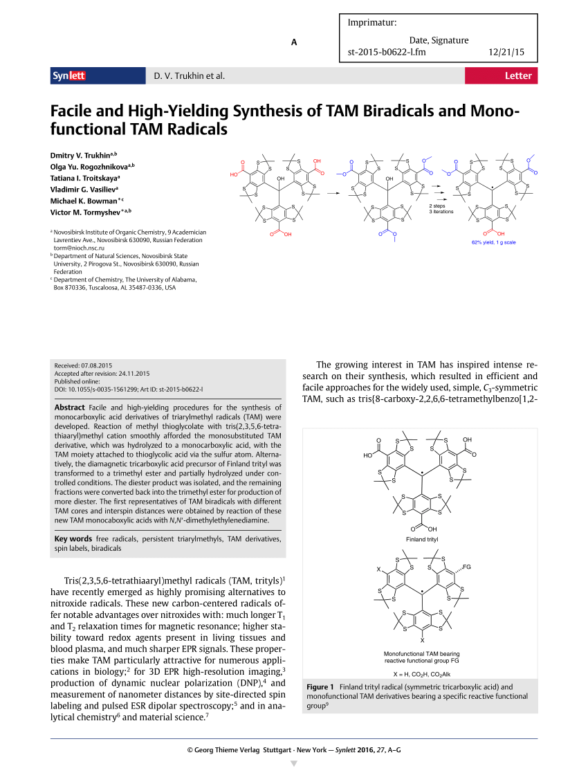 Molecular Structures Of Typical Tams Download Scientific Diagram
