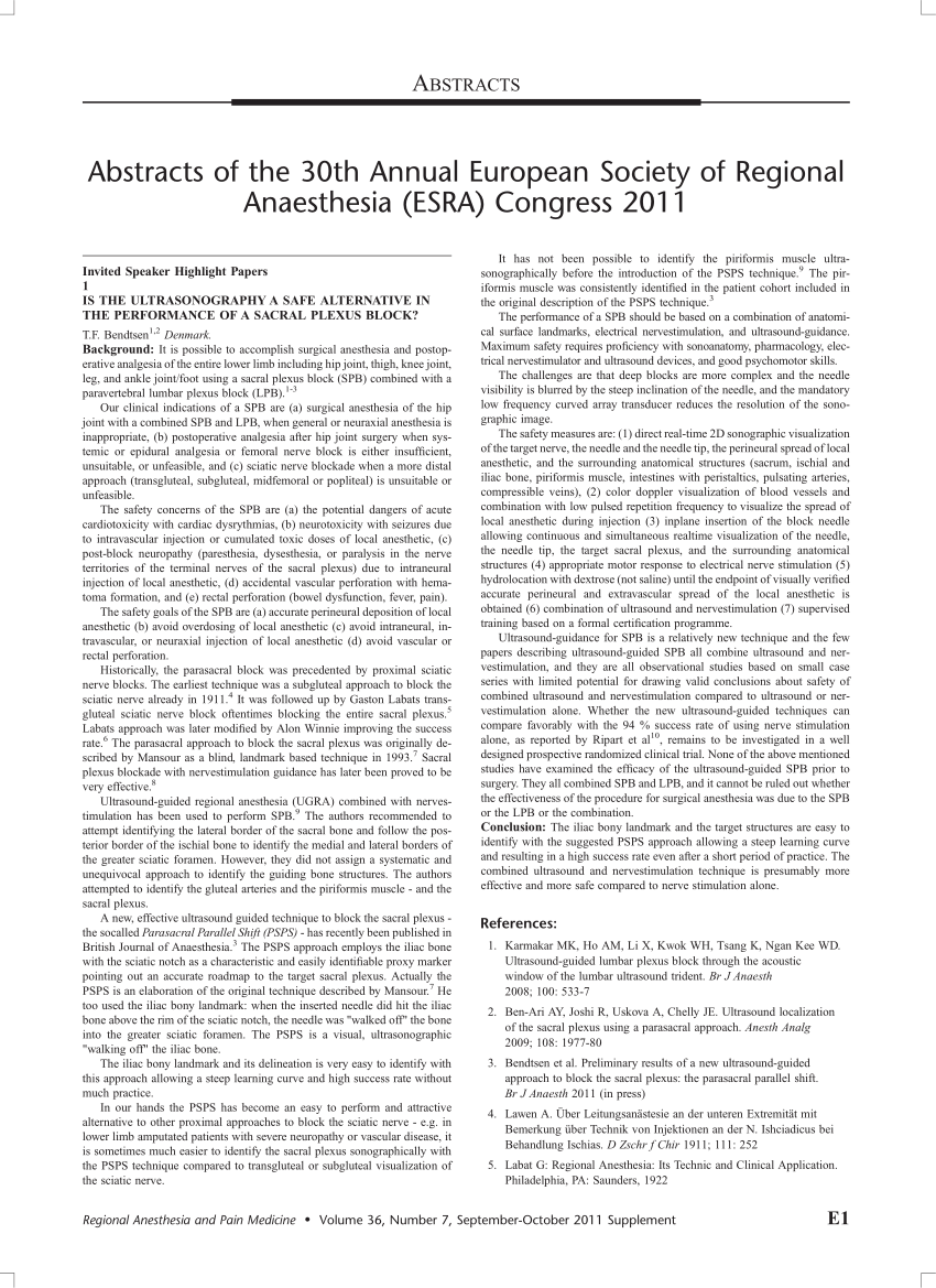 PDF) Alternatives to regional anesthesia for labor pain relief