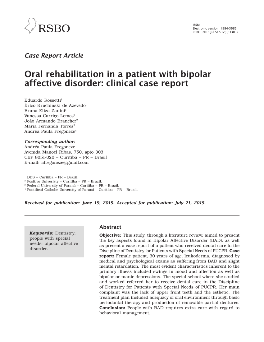 bipolar patient case study