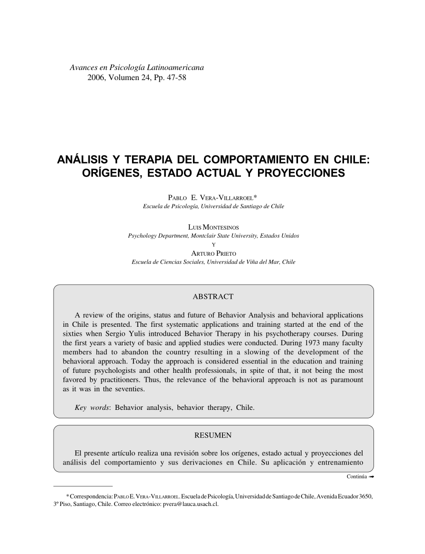 pdf-behavior-analysis-and-therapy-in-chile-origins-current-state