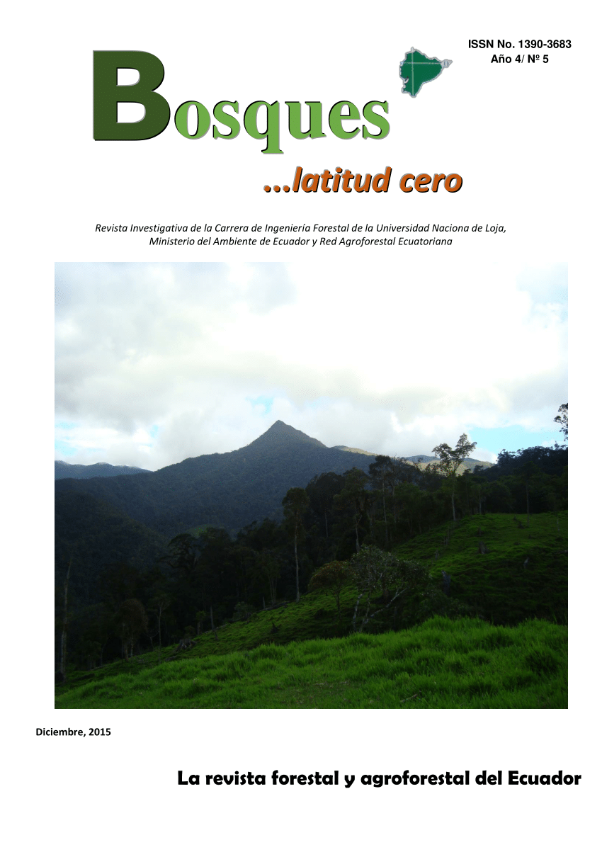 Pdf Flora Caracteristica De Los Macro Ecosistemas Del Sur Del Ecuador