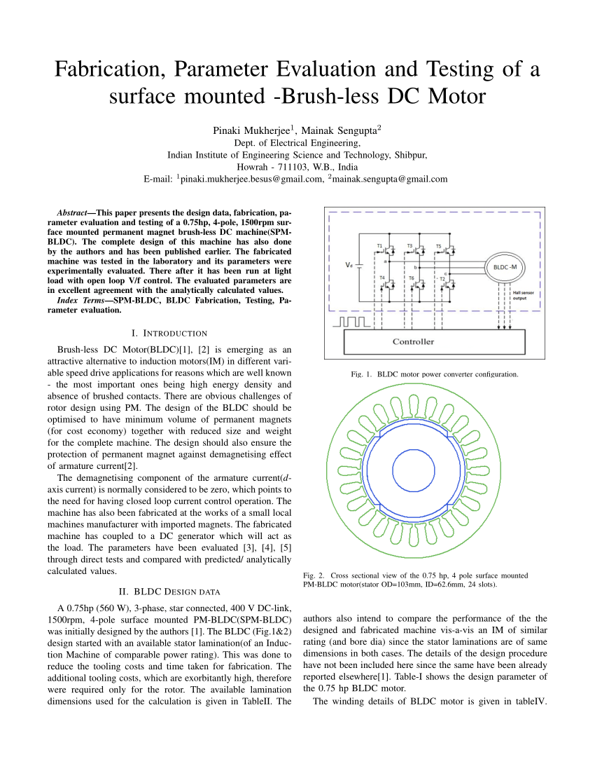 For A 5kw Dc Motor The Number Of Slots Per Pole Should Be