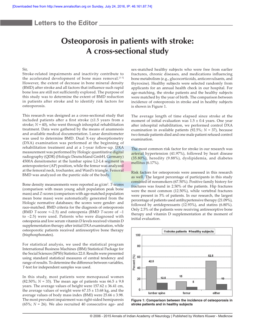 case study on osteoporosis