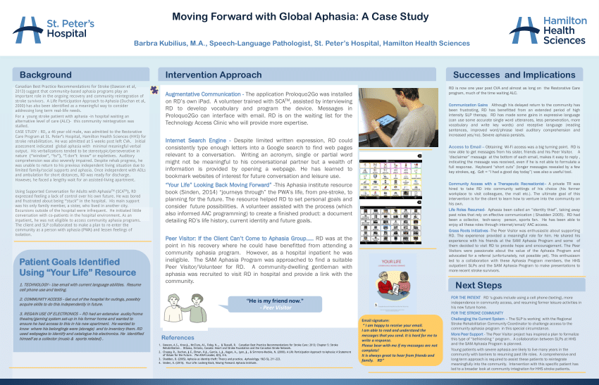 stroke aphasia case study